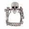 Kitcheniva 35 Pcs Skeleton Bones Skull Scary Props Halloween Decor